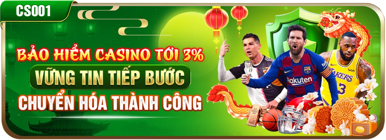 Banner khuyến mãi hoàn trả hàng tuần crown casino